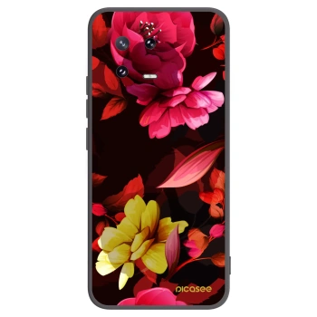 Picasee silikónový čierny obal pre Xiaomi 13 Pro - Dark Peonny