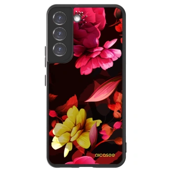 Picasee ULTIMATE CASE PowerShare pro Samsung Galaxy S22 5G - Dark Peonny