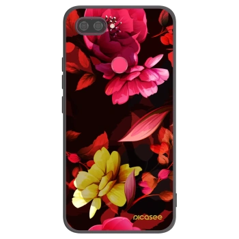 Obal pre Xiaomi Mi 8 Lite - Dark Peonny