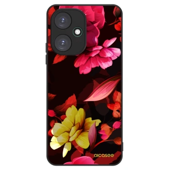 Obal pre Xiaomi Redmi 13C 5G - Dark Peonny