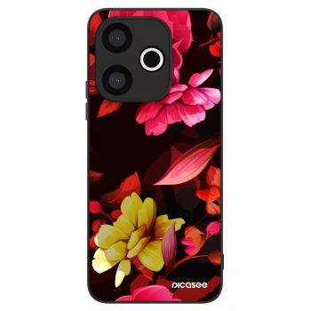Obal pre Xiaomi Redmi 13 4G - Dark Peonny