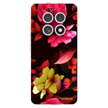 Picasee silikónový prehľadný obal pre Xiaomi Redmi Note 15 - Dark Peonny