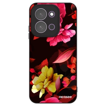 Obal pre Xiaomi Redmi 15C 5G - Dark Peonny