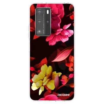 Obal pre Huawei P40 Pro - Dark Peonny
