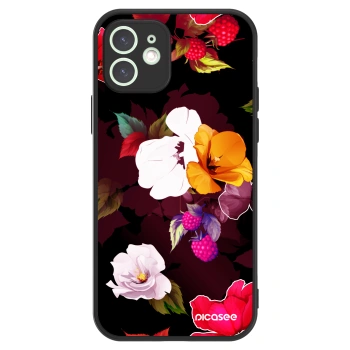 Picasee ULTIMATE CASE MagSafe pro Apple iPhone 12 - Flowers and Berries