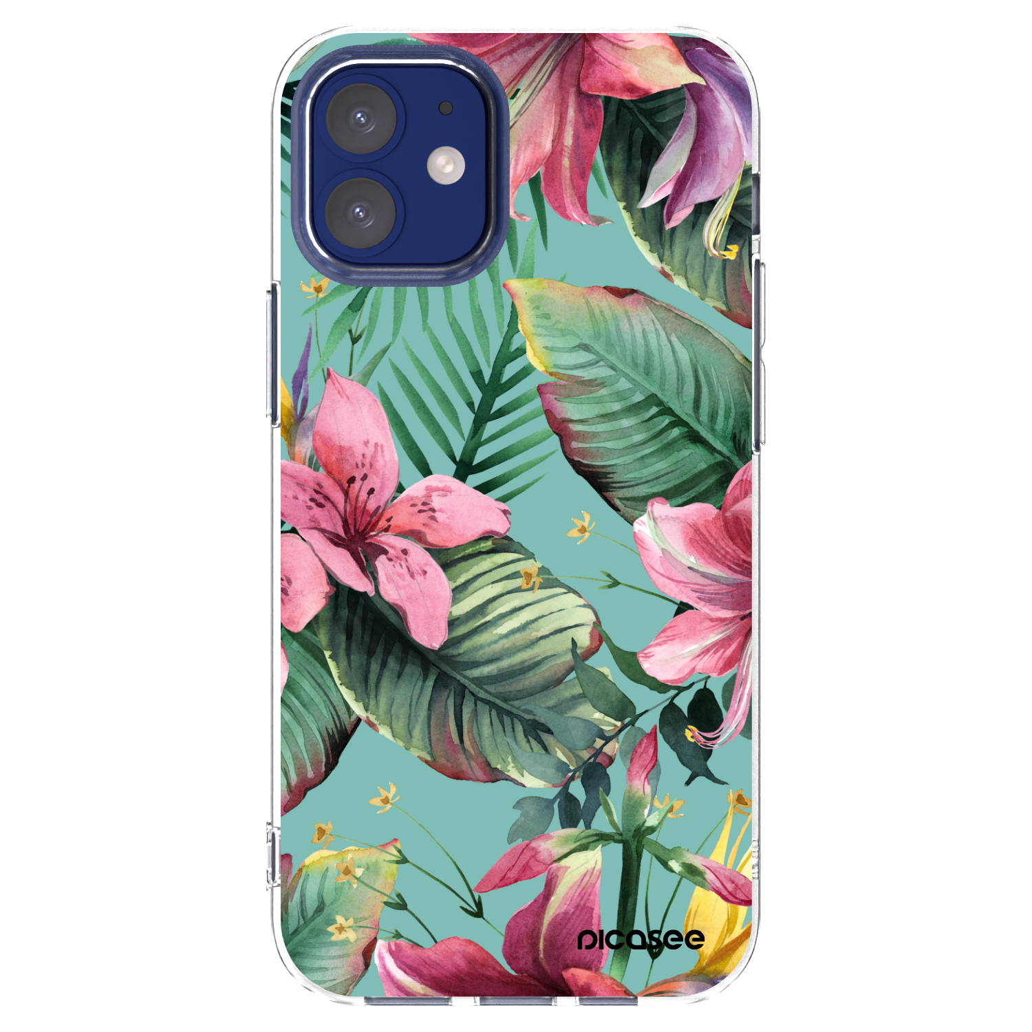 Picasee silikónový prehľadný obal pre Apple iPhone 12 mini - Hawaii