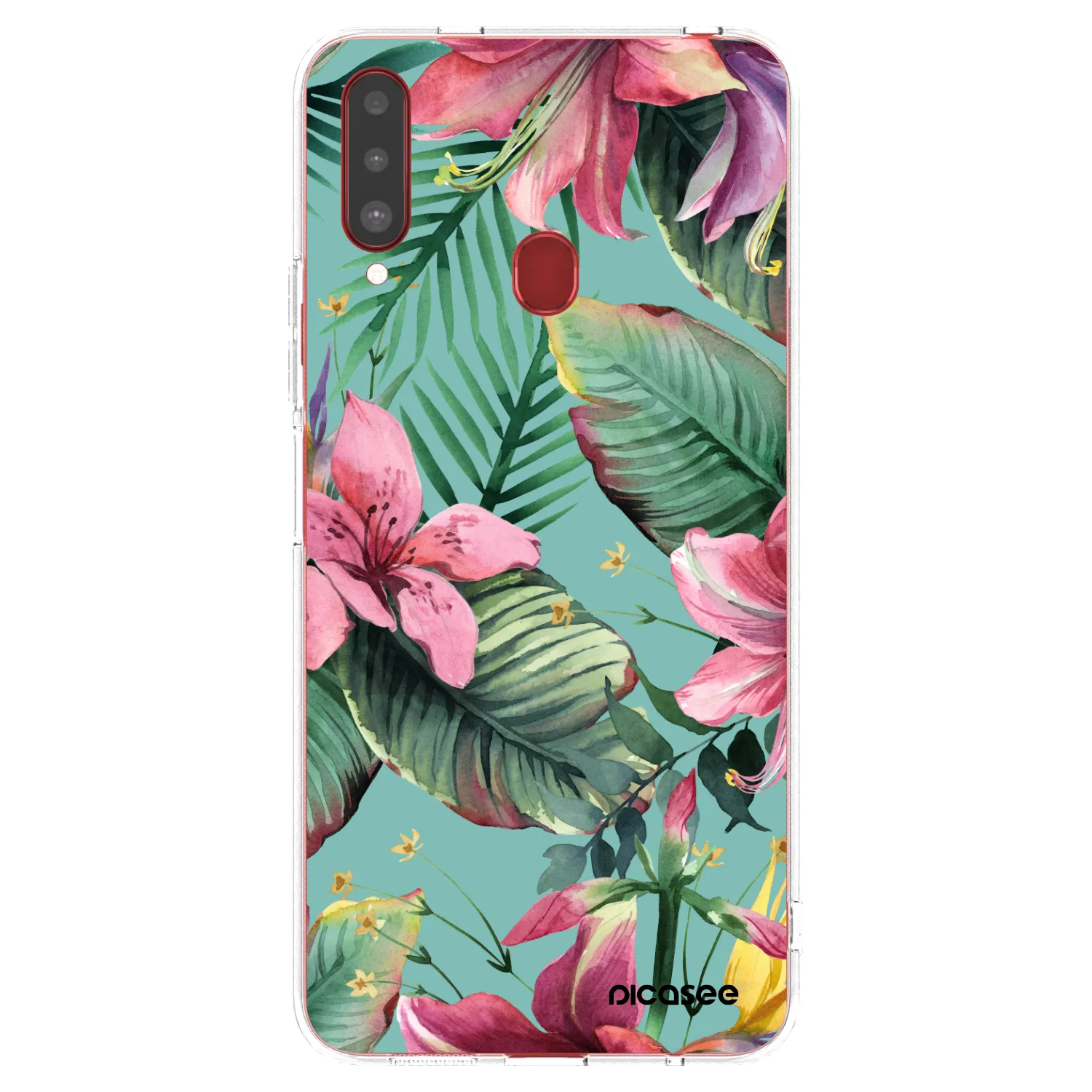 Picasee silikónový prehľadný obal pre Samsung Galaxy A20s - Hawaii