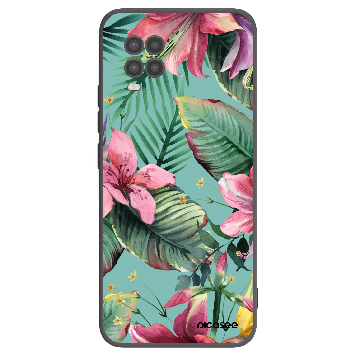 Picasee silikónový čierny obal pre Xiaomi Mi 10 Lite - Hawaii