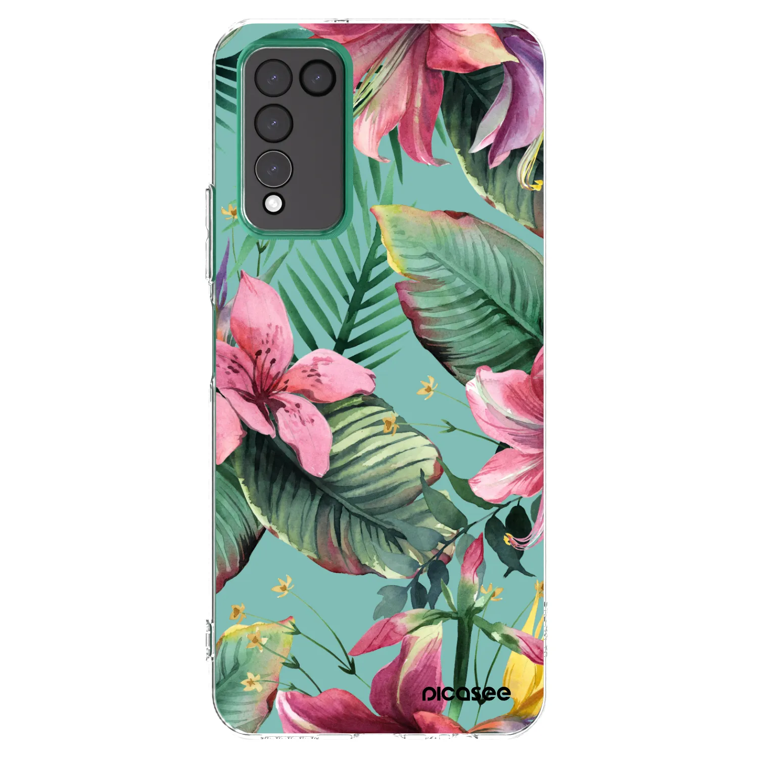 Picasee silikónový prehľadný obal pre Honor 10X Lite - Hawaii