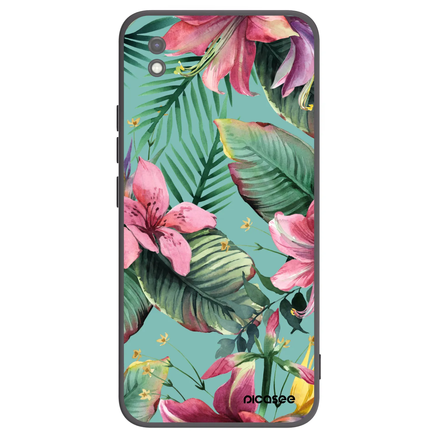Picasee silikónový čierny obal pre Xiaomi Redmi 9AT - Hawaii
