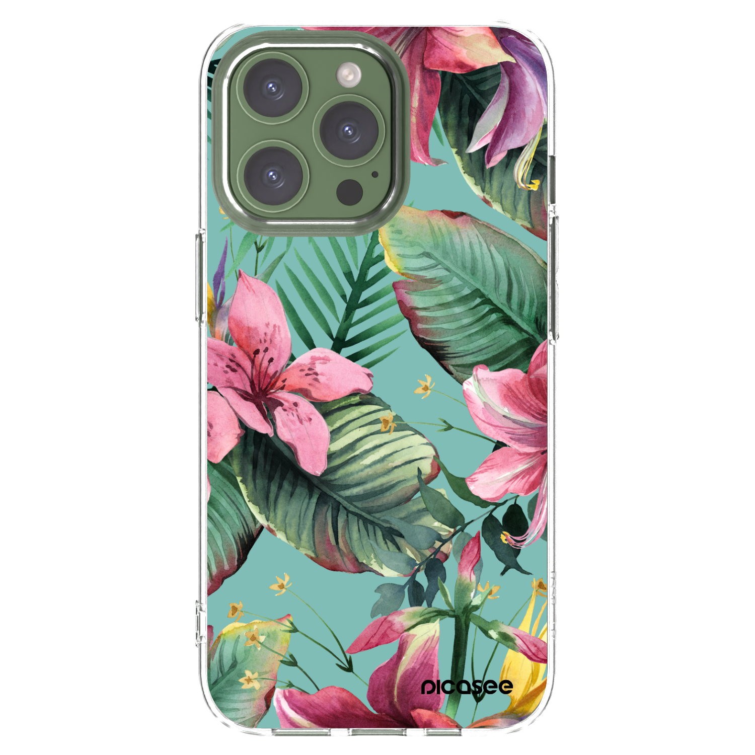 Silikónový prehľadný obal pre Apple iPhone 13 Pro - Hawaii
