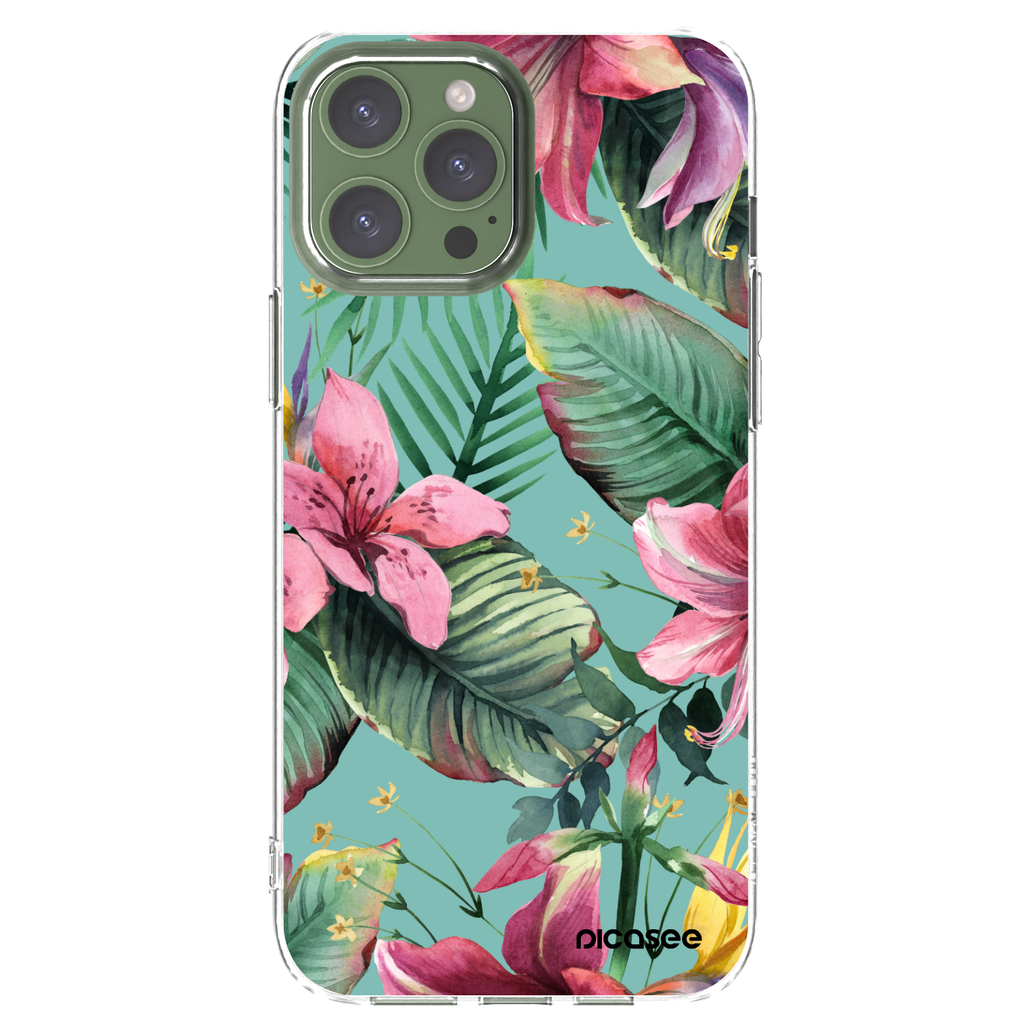 Silikónový prehľadný obal pre Apple iPhone 13 Pro Max - Hawaii