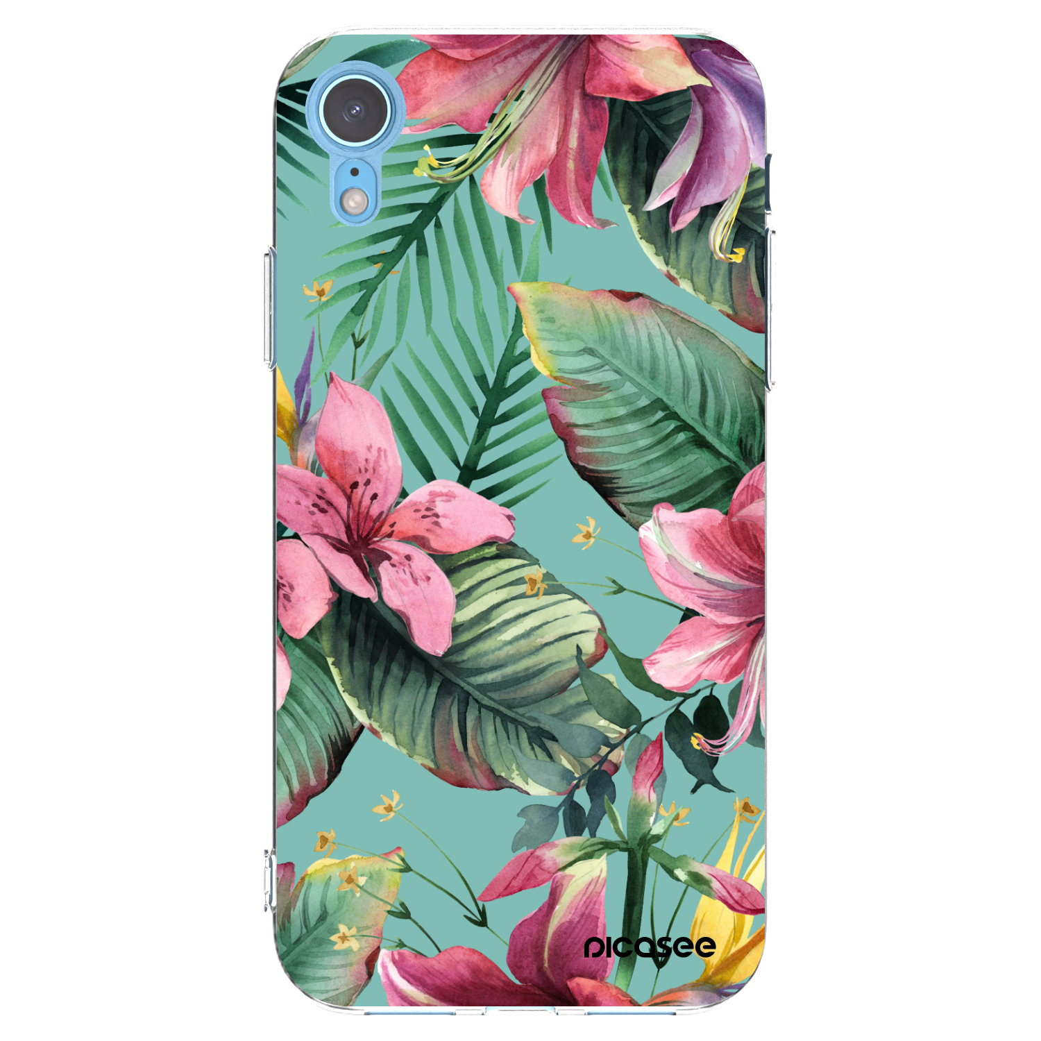 Picasee silikónový prehľadný obal pre Apple iPhone XR - Hawaii