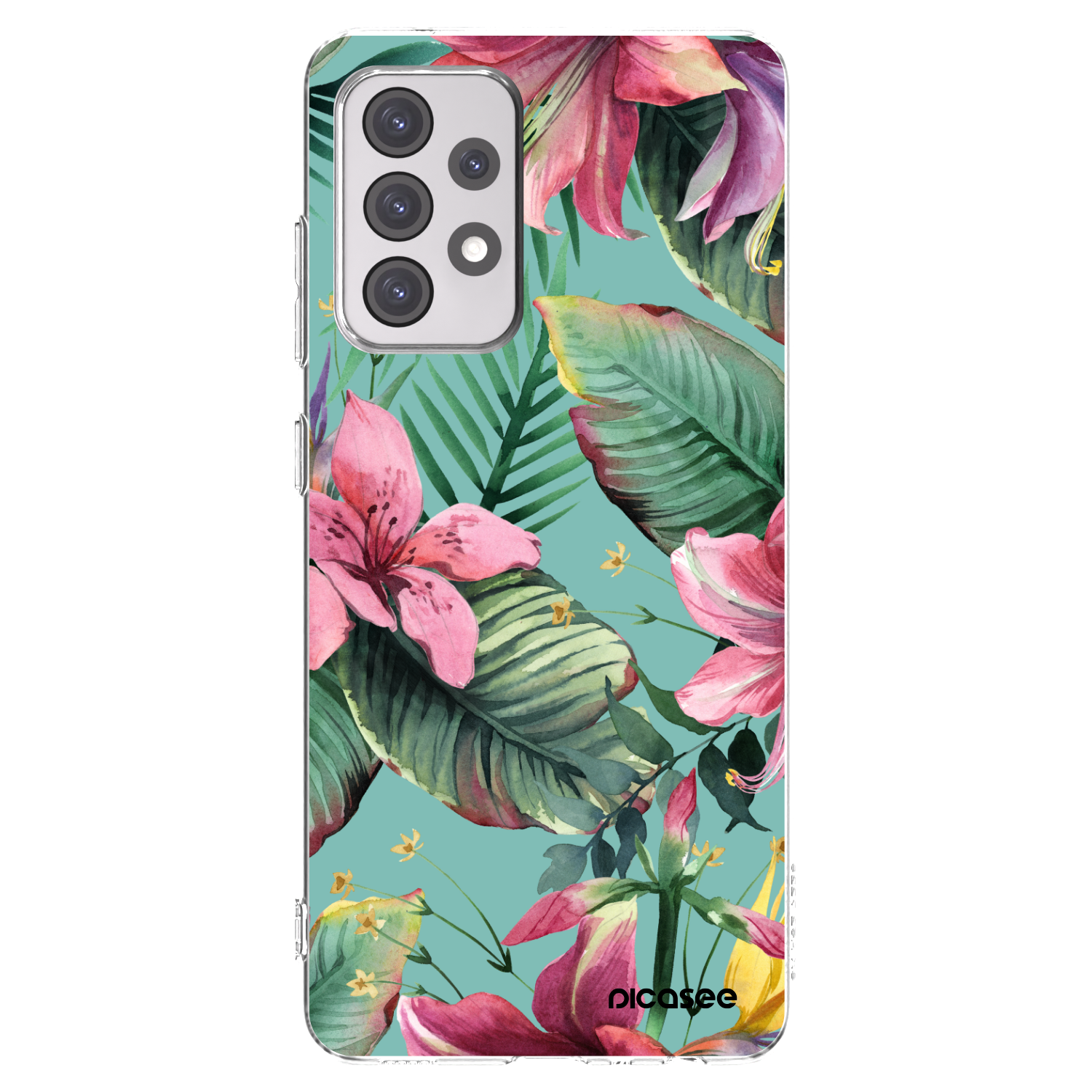 Picasee silikónový prehľadný obal pre Samsung Galaxy A52s 5G A528B - Hawaii