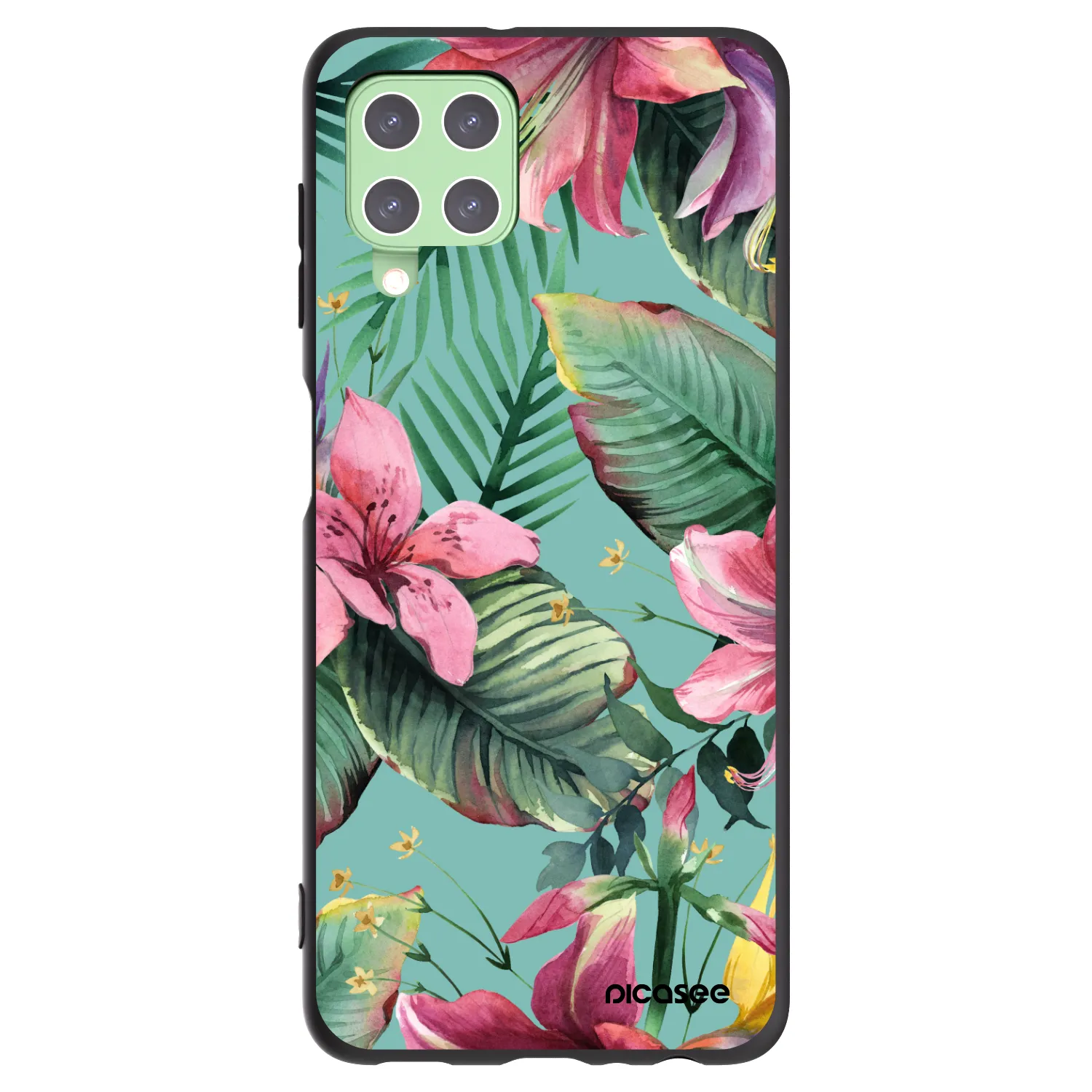 Picasee silikónový čierny obal pre Samsung Galaxy A22 A225F 4G - Hawaii