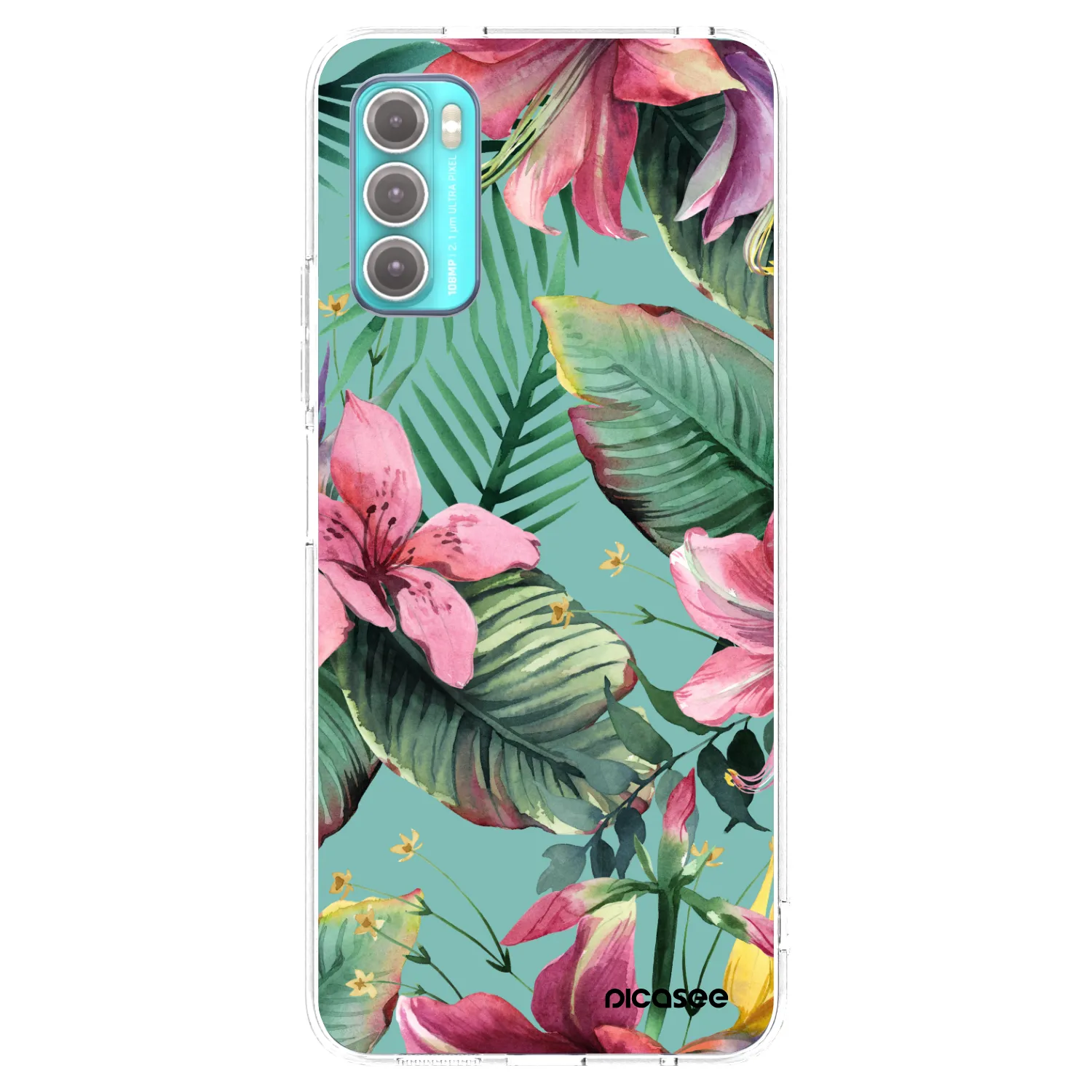 Picasee silikónový prehľadný obal pre Motorola Moto G60 - Hawaii