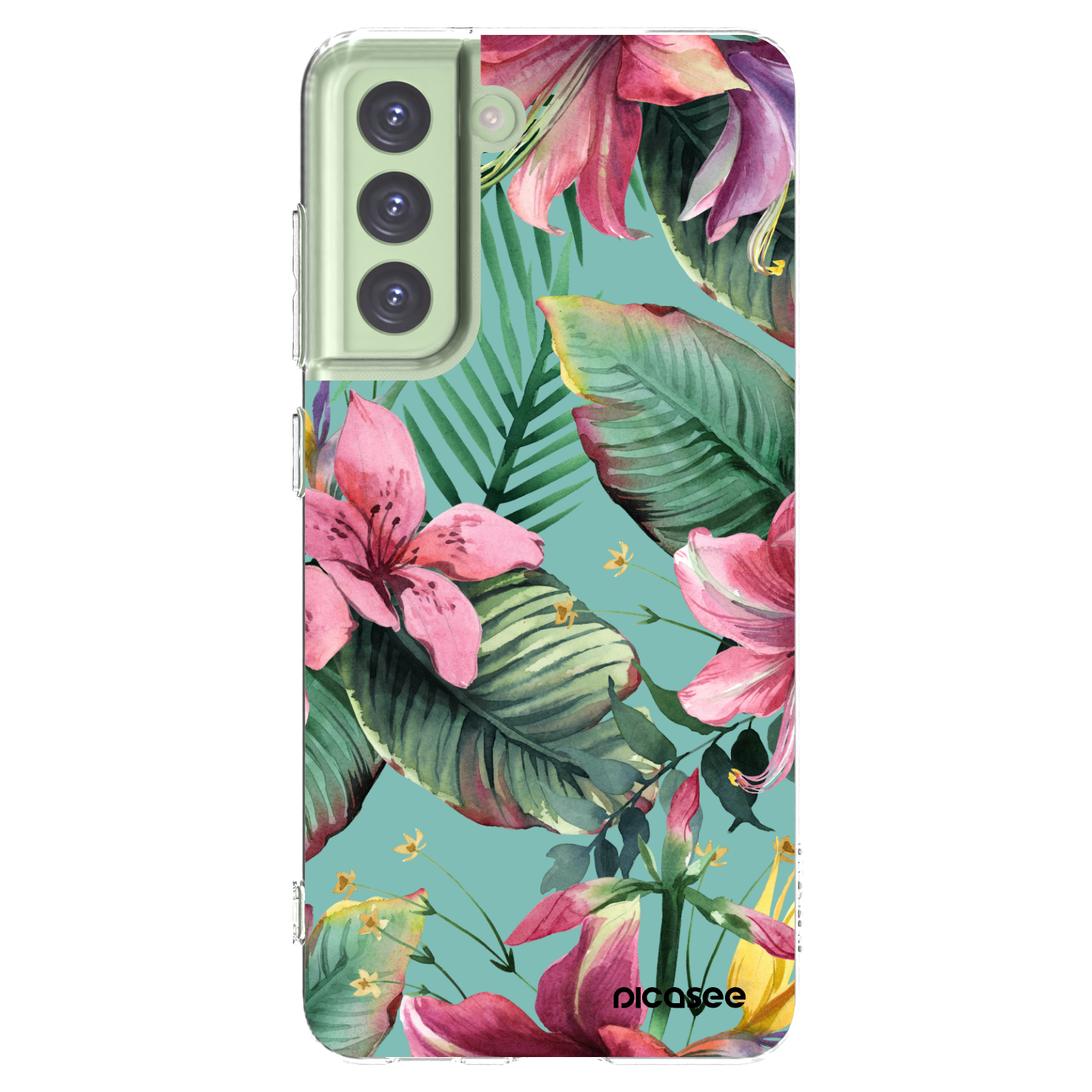 Picasee silikónový prehľadný obal pre Samsung Galaxy S21 FE 5G - Hawaii