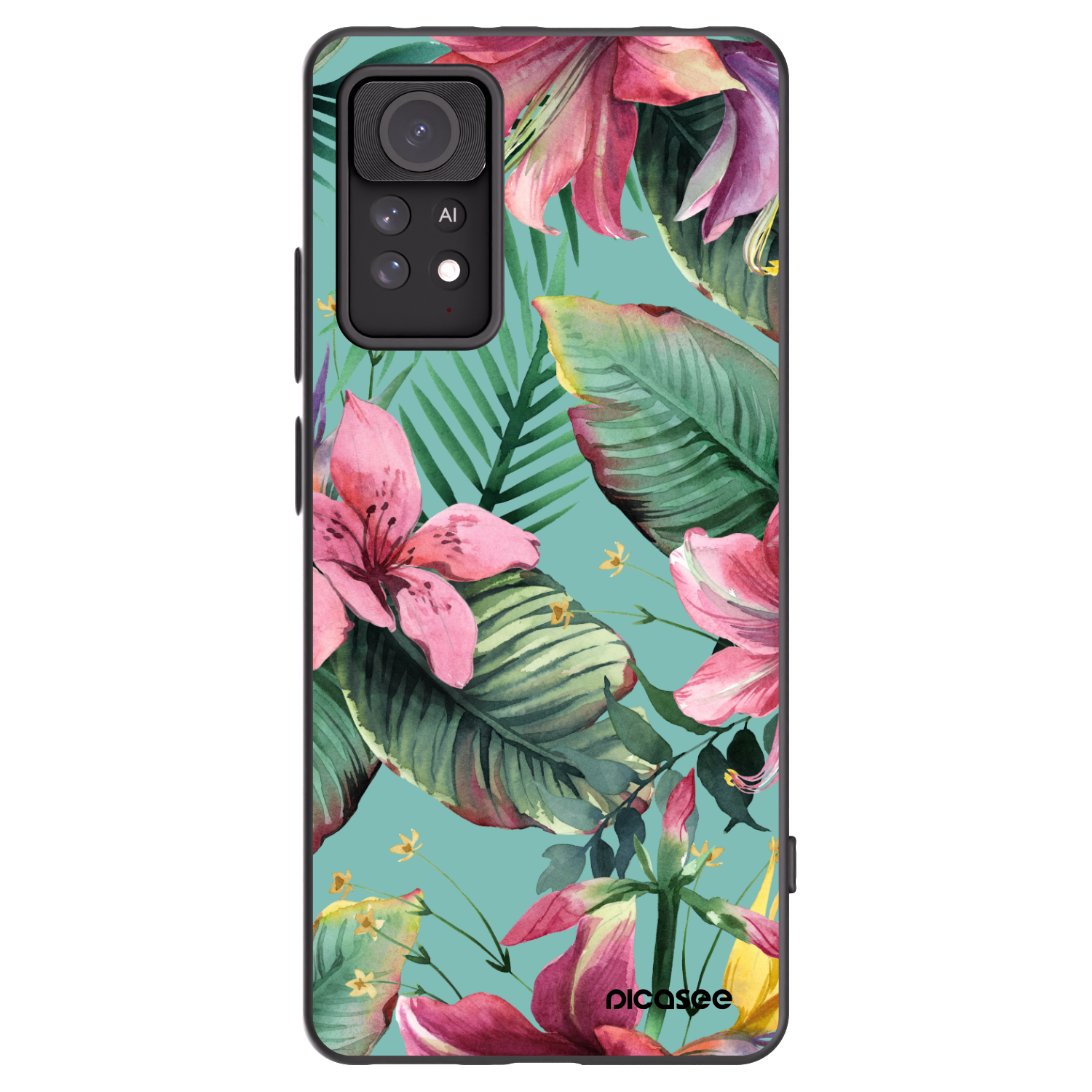 Picasee silikónový čierny obal pre Xiaomi Redmi Note 11 Pro - Hawaii