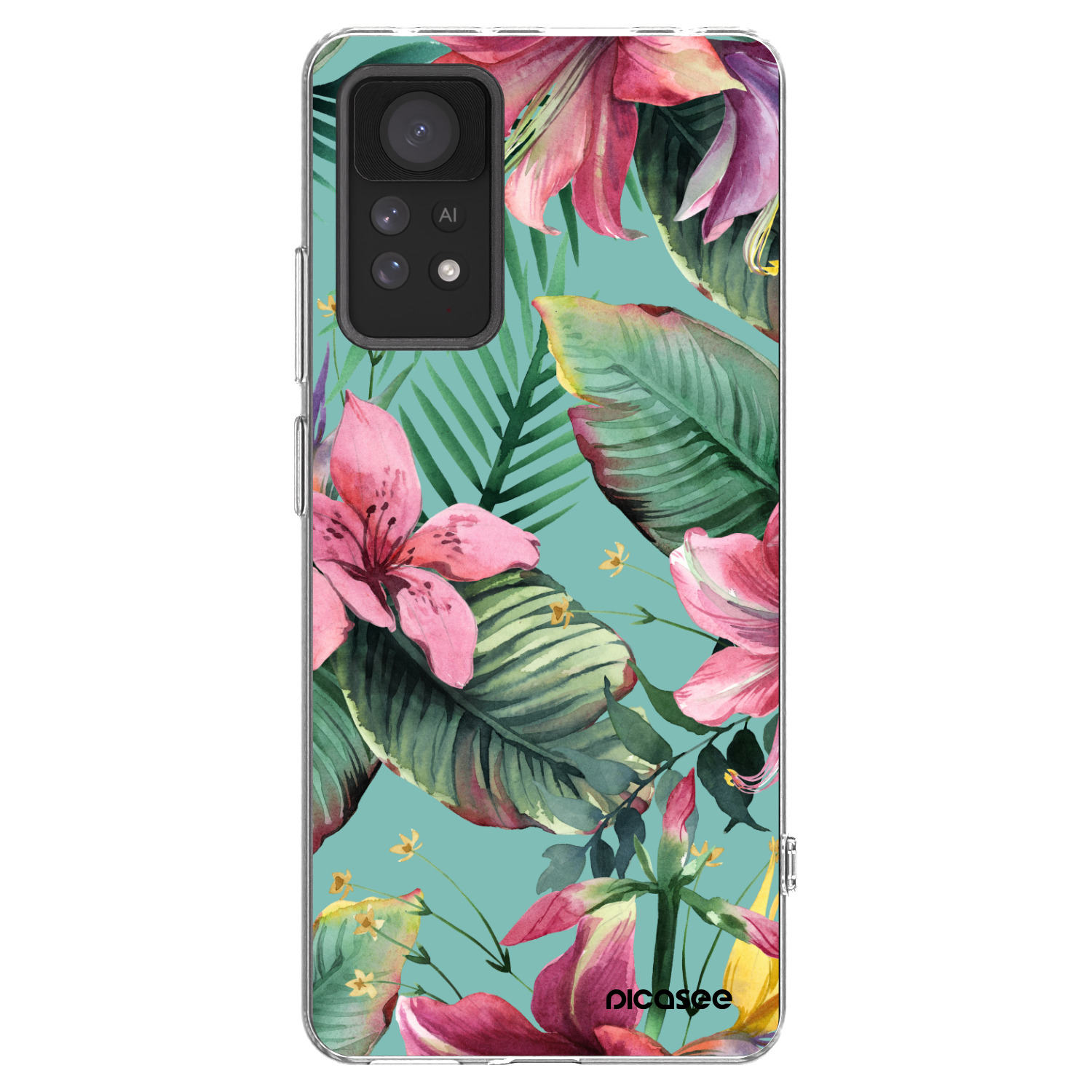 Picasee silikónový prehľadný obal pre Xiaomi Redmi Note 11 Pro 5G - Hawaii
