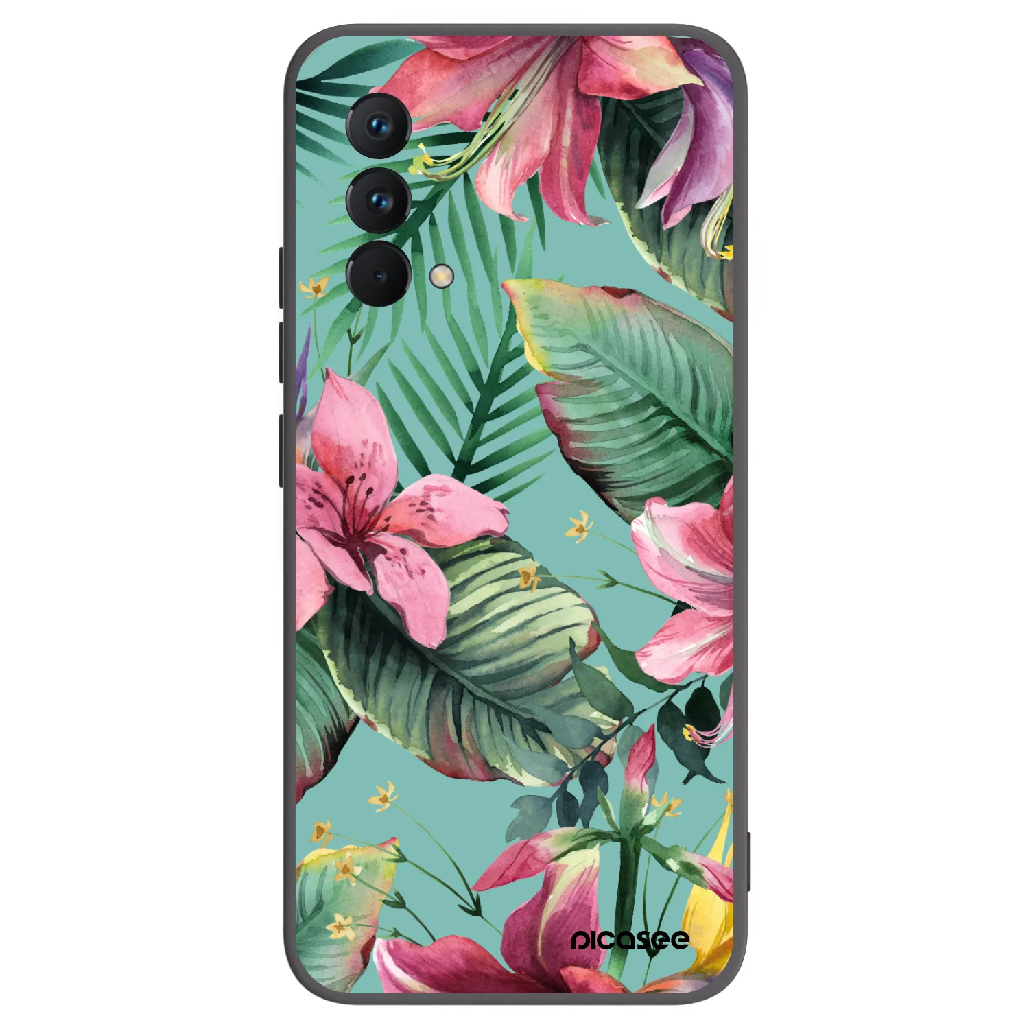 Picasee silikónový čierny obal pre Realme GT Master Edition 5G - Hawaii