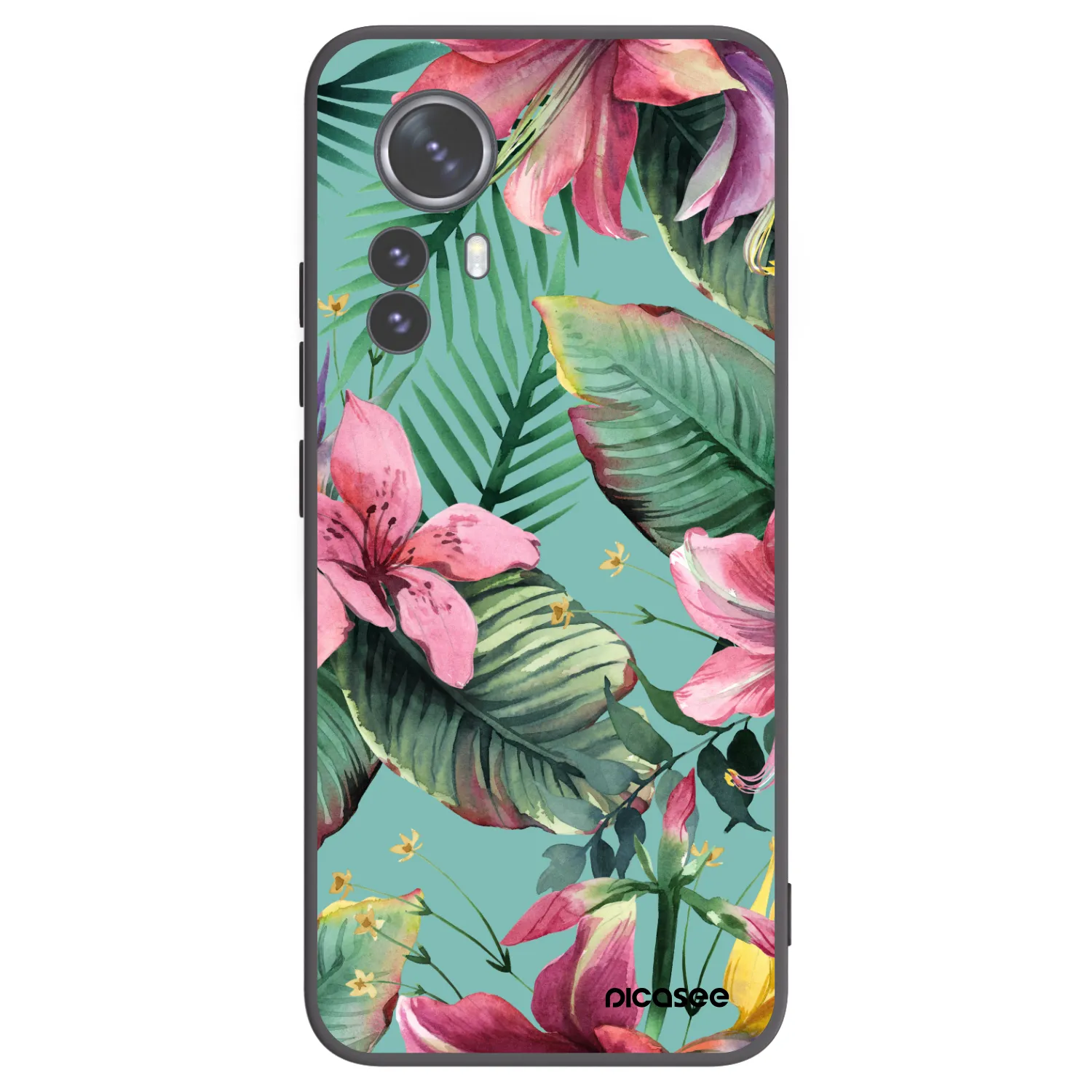 Picasee silikónový čierny obal pre Xiaomi 12 Pro - Hawaii