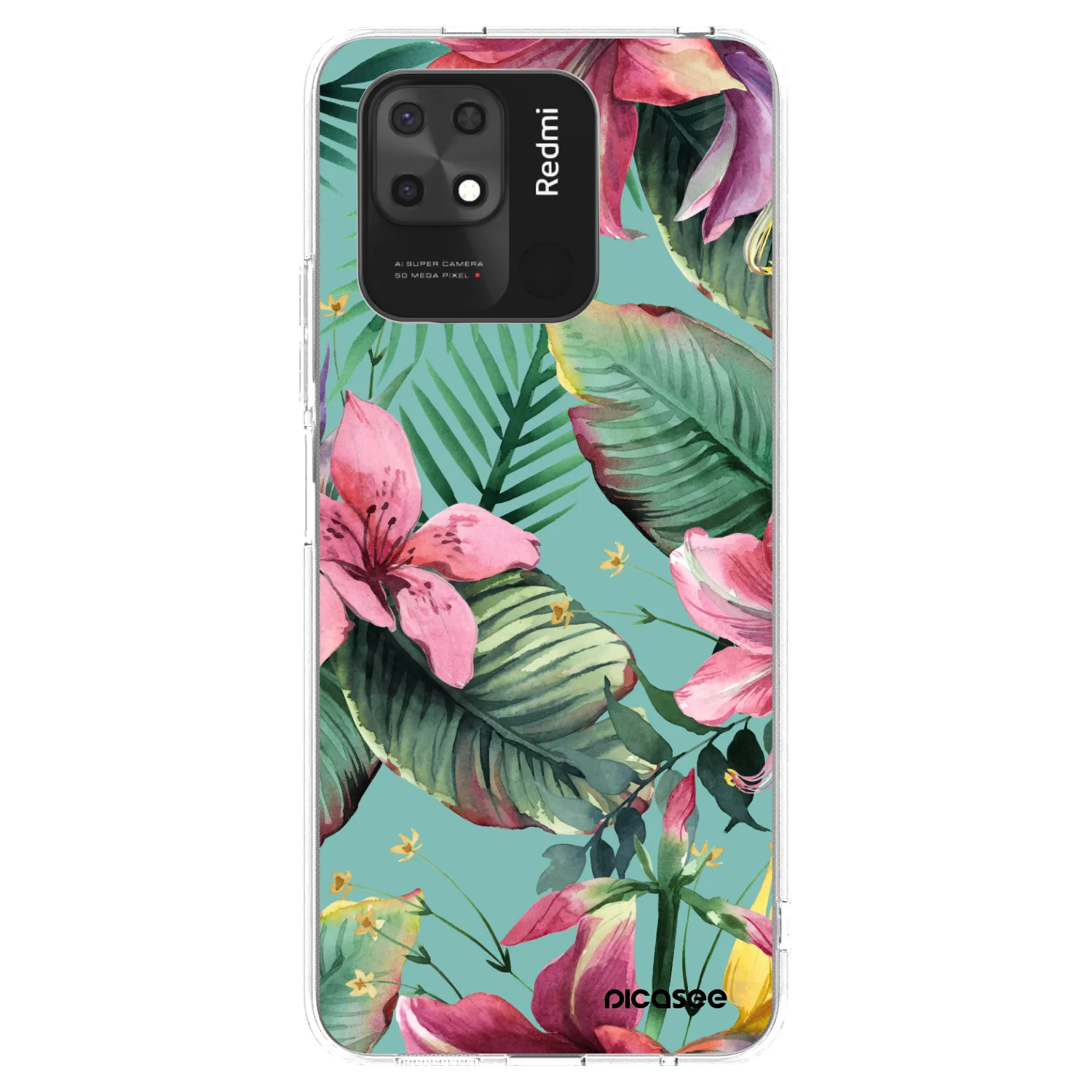 Silikónový prehľadný obal pre Xiaomi Redmi 10C - Hawaii