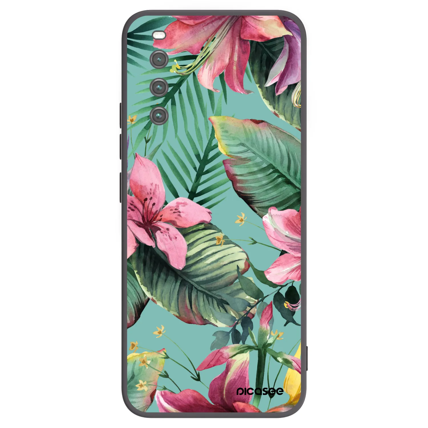 Picasee silikónový čierny obal pre Sony Xperia 10 IV 5G - Hawaii