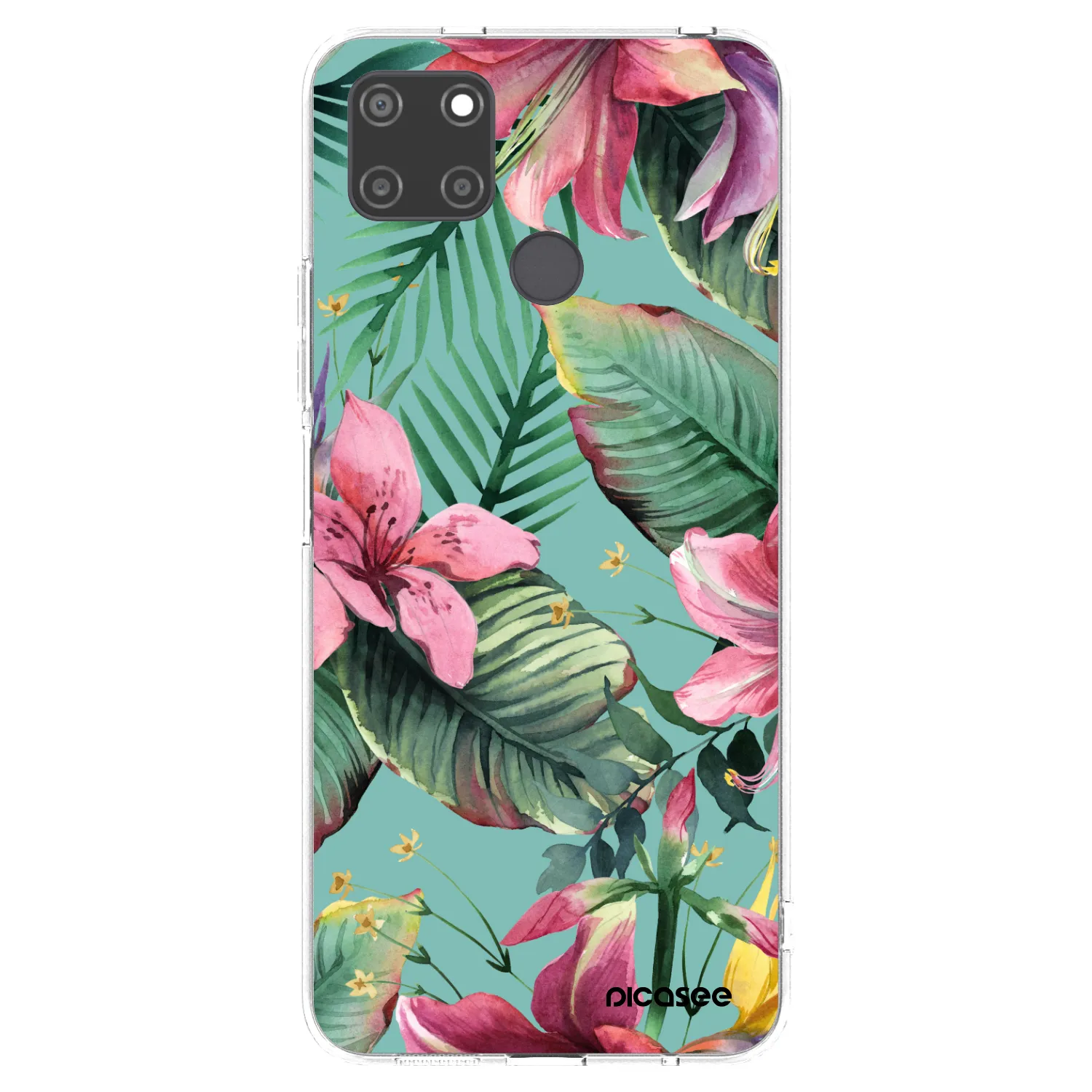 Picasee silikónový prehľadný obal pre Realme C21Y - Hawaii