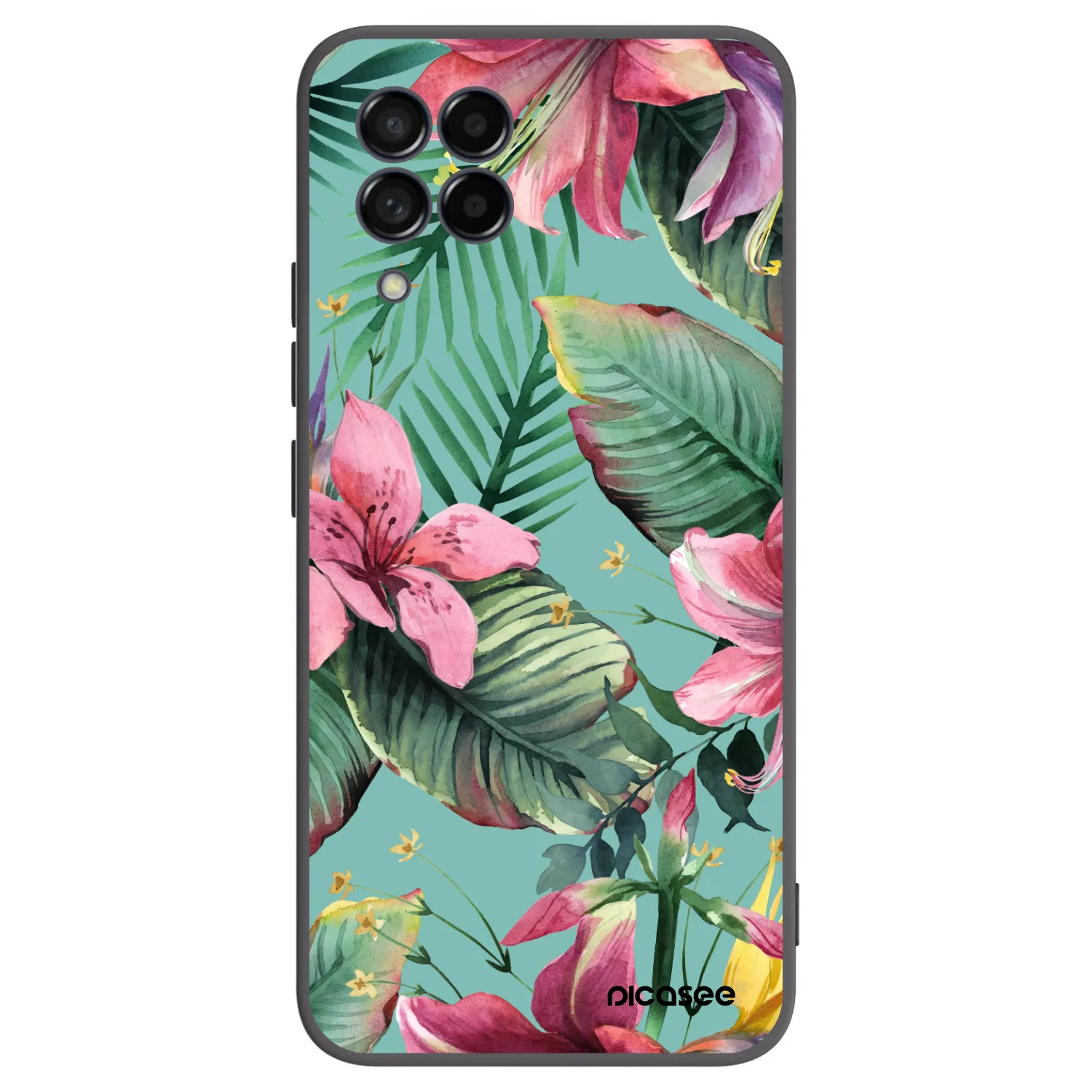 Picasee silikónový čierny obal pre Samsung Galaxy M53 5G - Hawaii