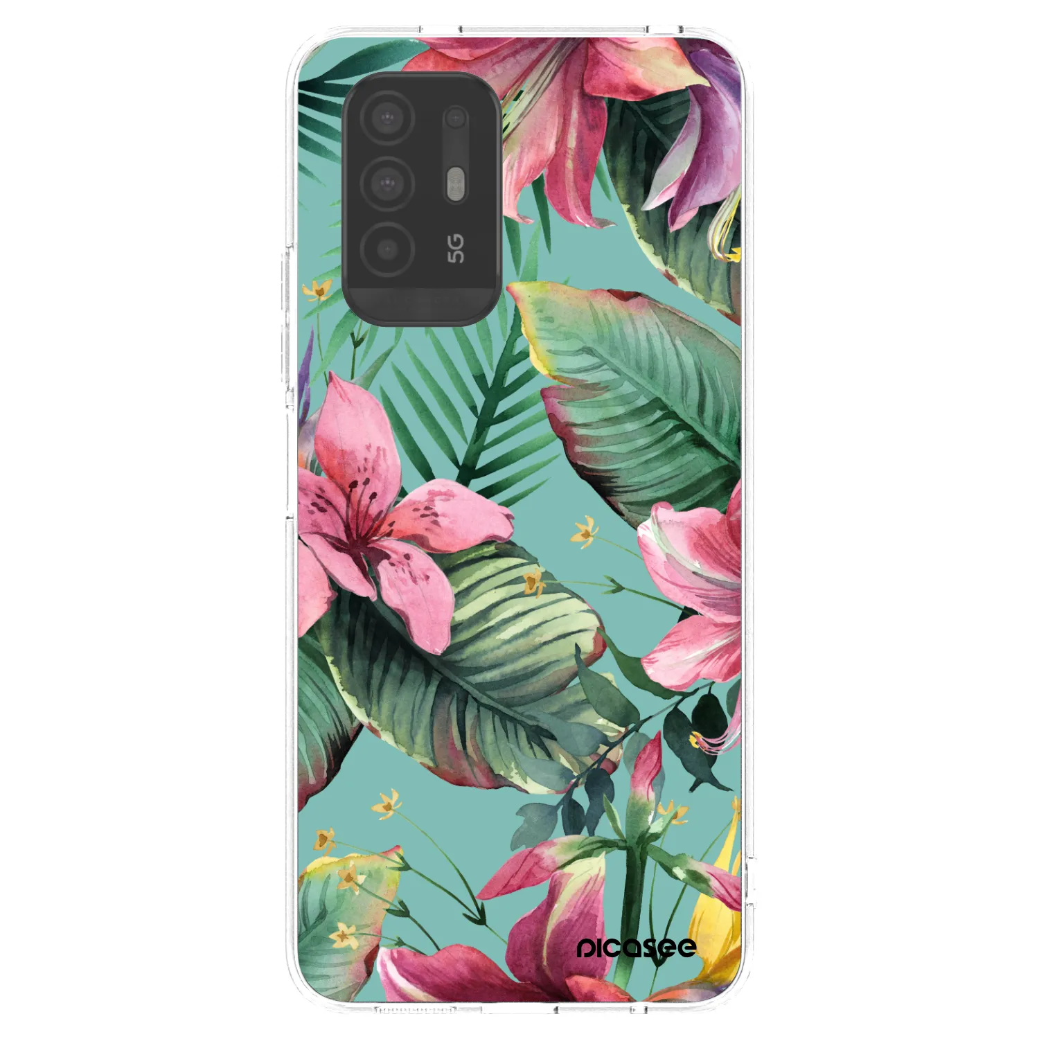 Picasee silikónový prehľadný obal pre OPPO A94 5G - Hawaii
