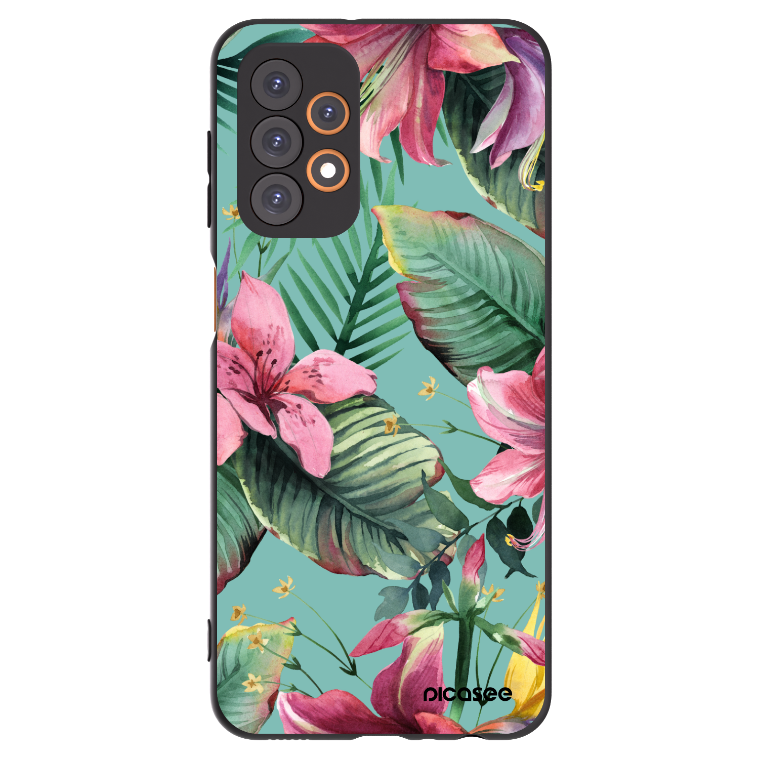 Picasee silikónový čierny obal pre Samsung Galaxy A23 A235F 4G - Hawaii