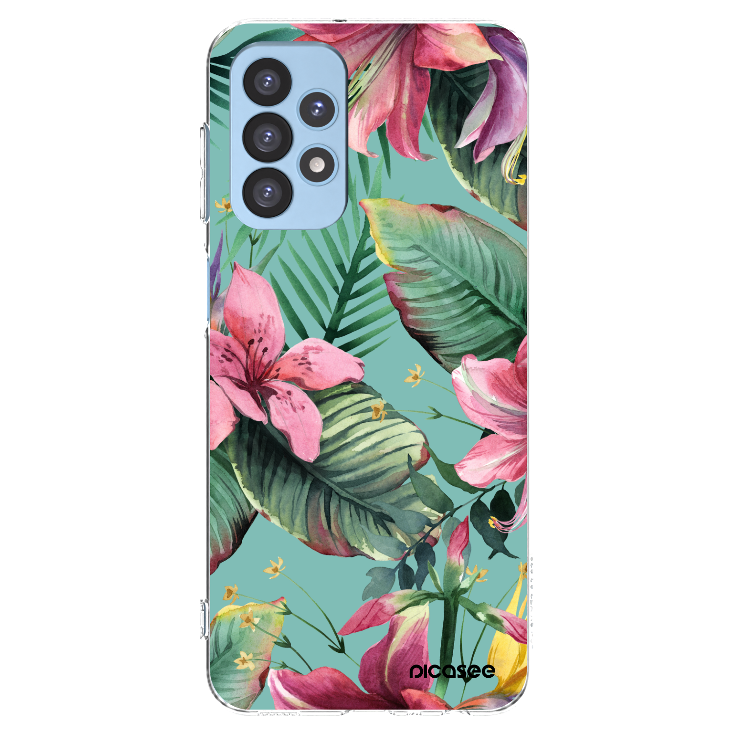 Picasee silikónový prehľadný obal pre Samsung Galaxy A23 A235F 4G - Hawaii