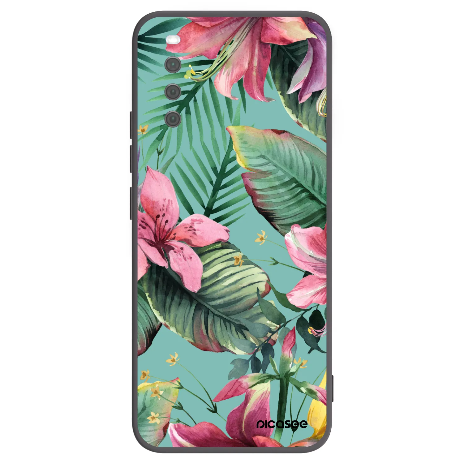 Picasee silikónový čierny obal pre Sony Xperia 10 III - Hawaii