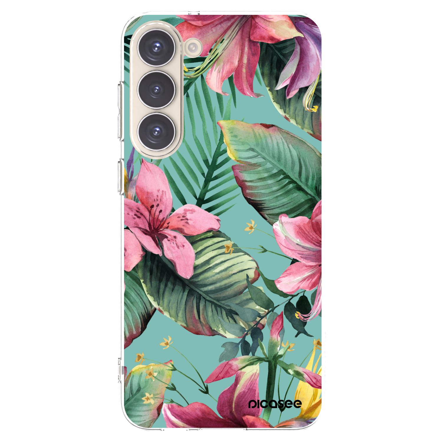 Picasee silikónový prehľadný obal pre Samsung Galaxy S23+ 5G - Hawaii