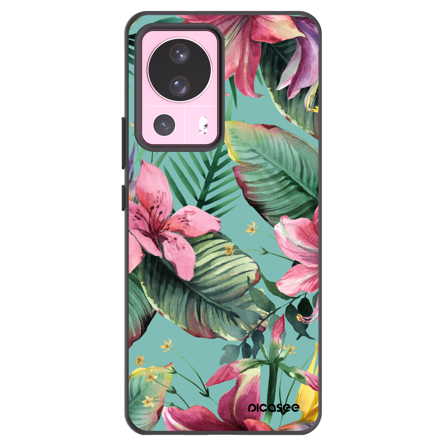 Picasee silikónový čierny obal pre Xiaomi 13 Lite - Hawaii
