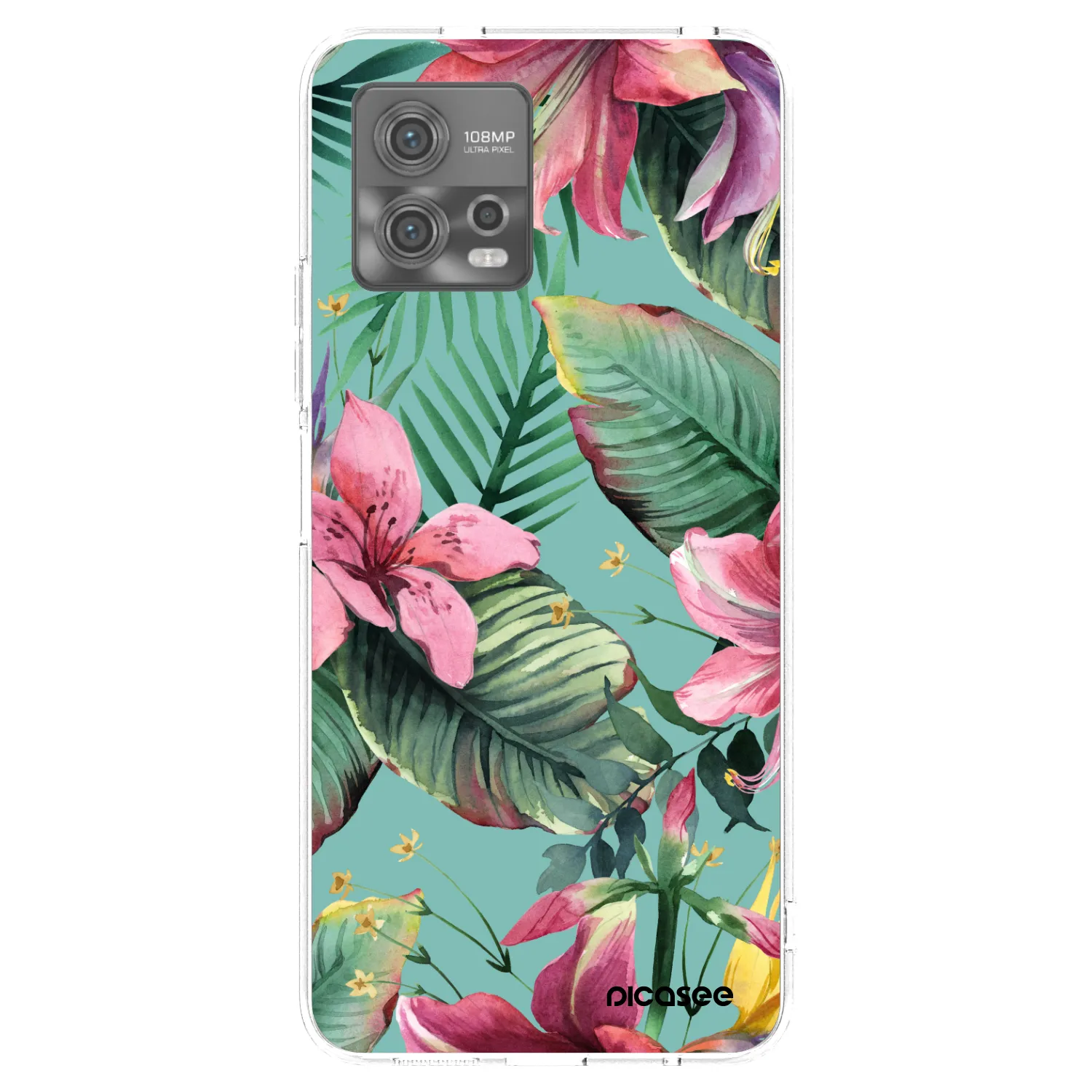 Picasee silikónový prehľadný obal pre Motorola Moto G72 - Hawaii