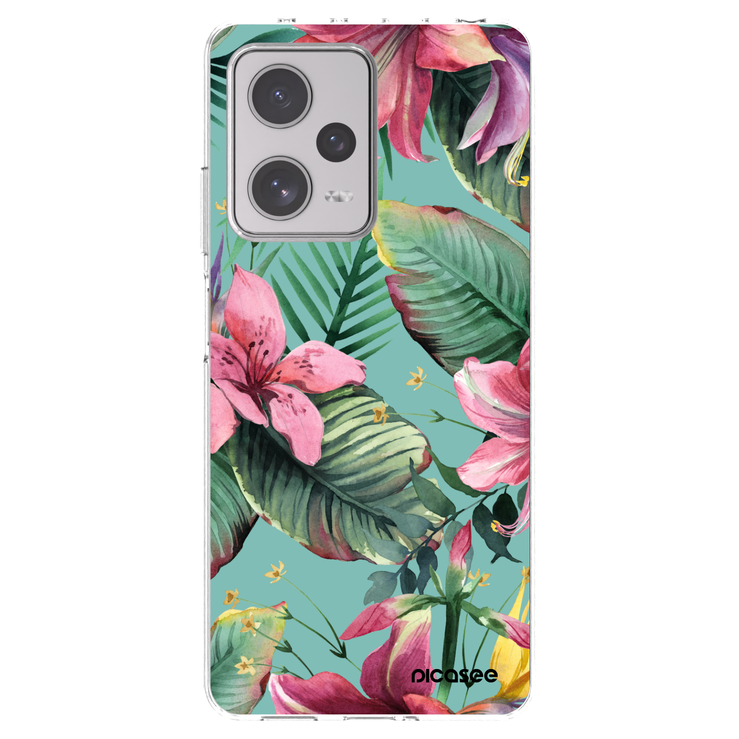 Picasee silikónový prehľadný obal pre Xiaomi Redmi Note 12 Pro+ 5G - Hawaii