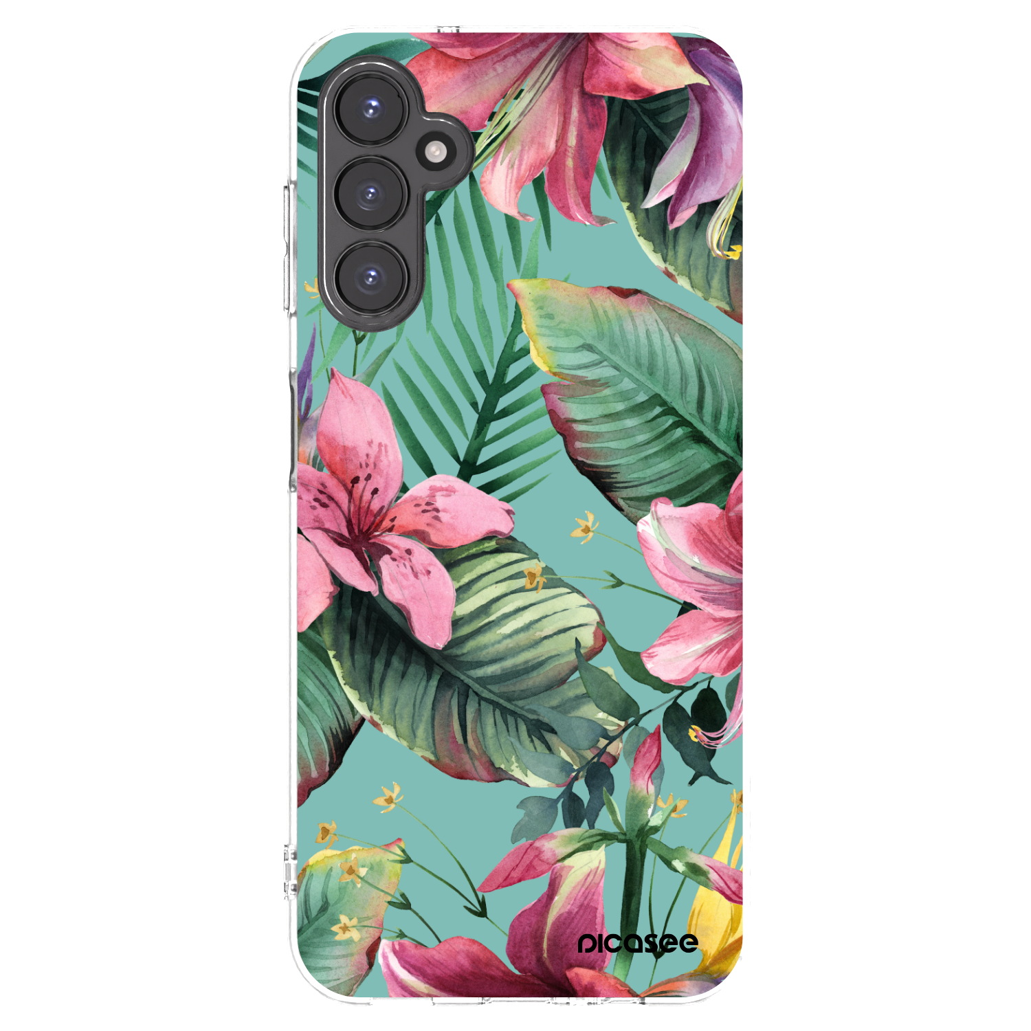 Picasee silikónový prehľadný obal pre Samsung Galaxy A14 4G A145R - Hawaii
