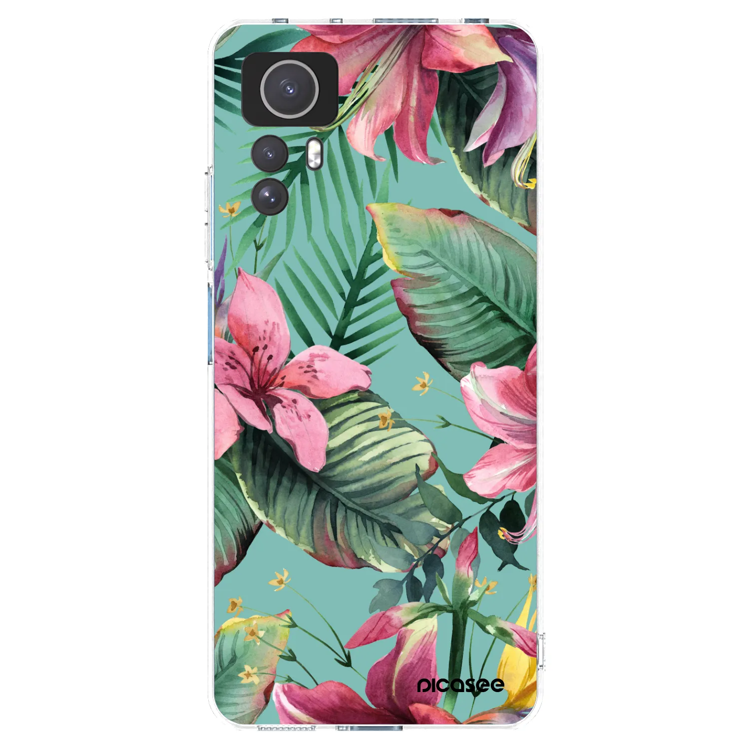 Picasee silikónový prehľadný obal pre Xiaomi Redmi Note 12S - Hawaii