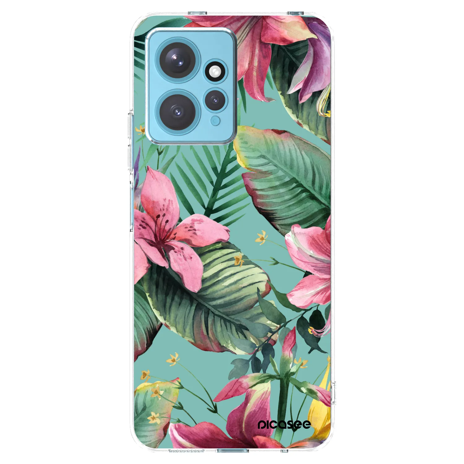Picasee silikónový prehľadný obal pre Xiaomi Redmi Note 12 4G - Hawaii