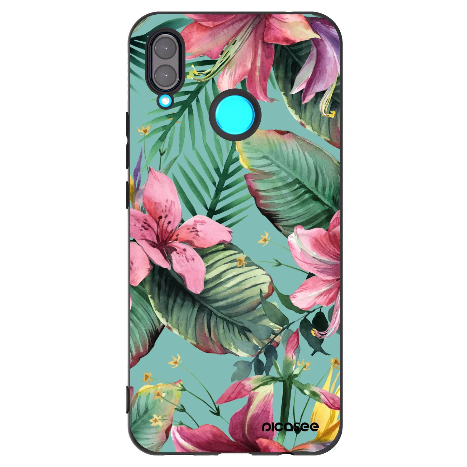Picasee silikónový čierny obal pre Huawei Nova 3 - Hawaii