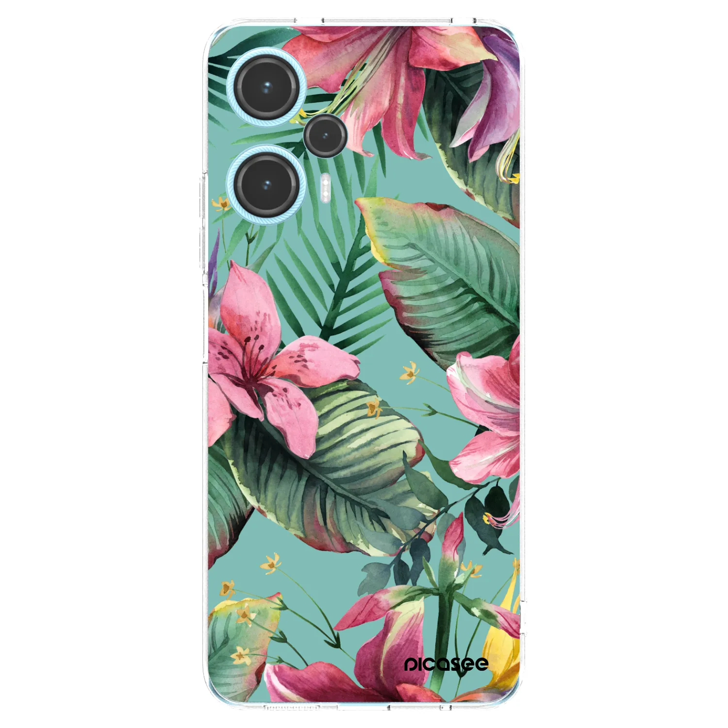 Silikónový prehľadný obal pre Xiaomi Poco F5 - Hawaii