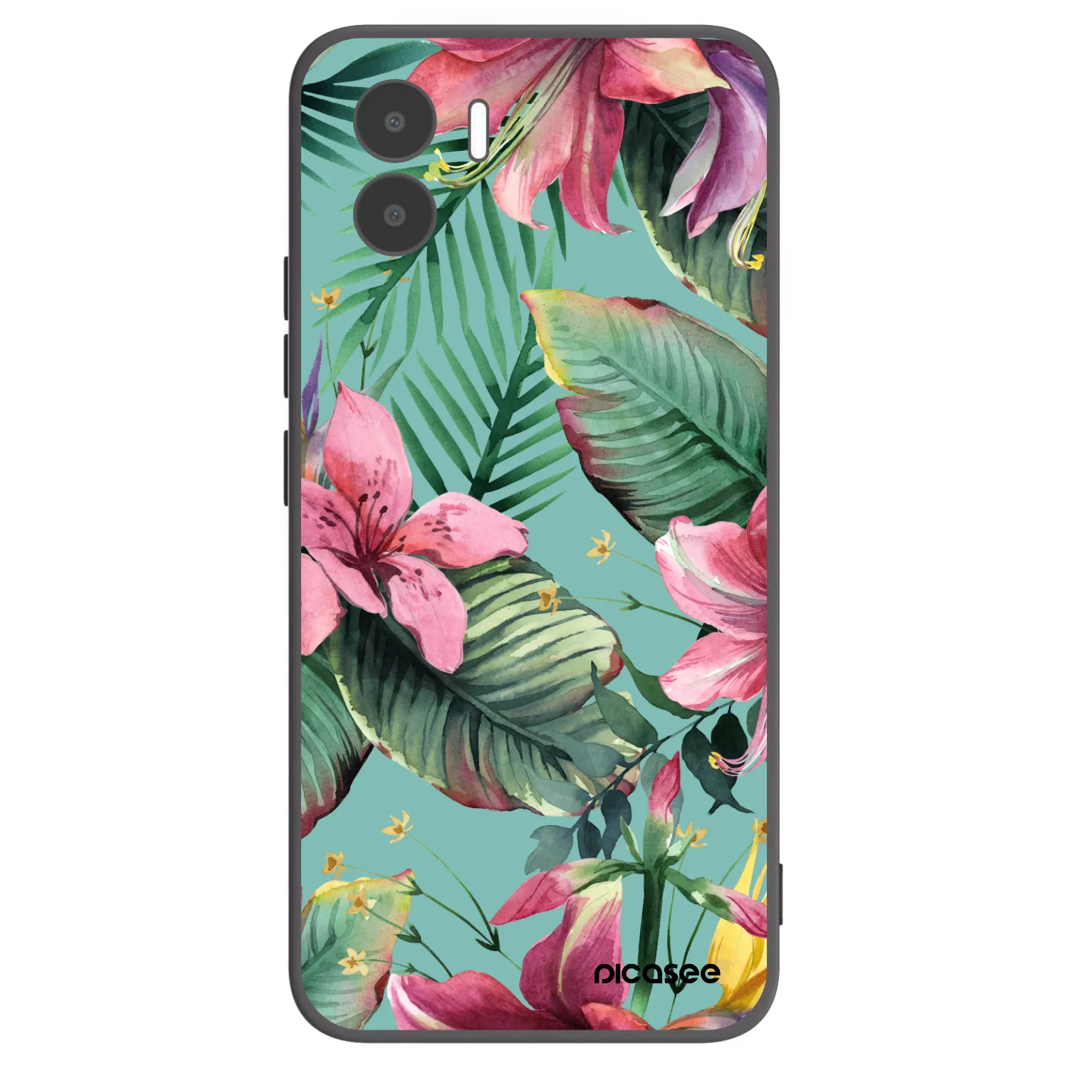 Picasee silikónový čierny obal pre Xiaomi Redmi A2 - Hawaii