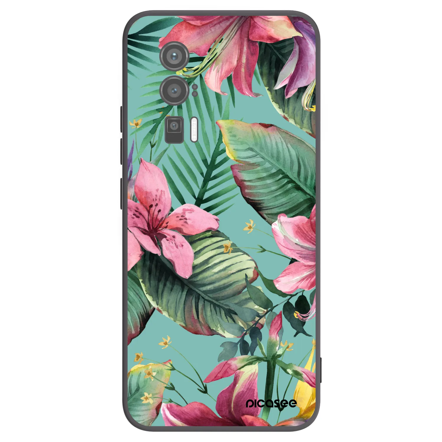 Picasee silikónový čierny obal pre Xiaomi Poco F5 Pro 5G - Hawaii