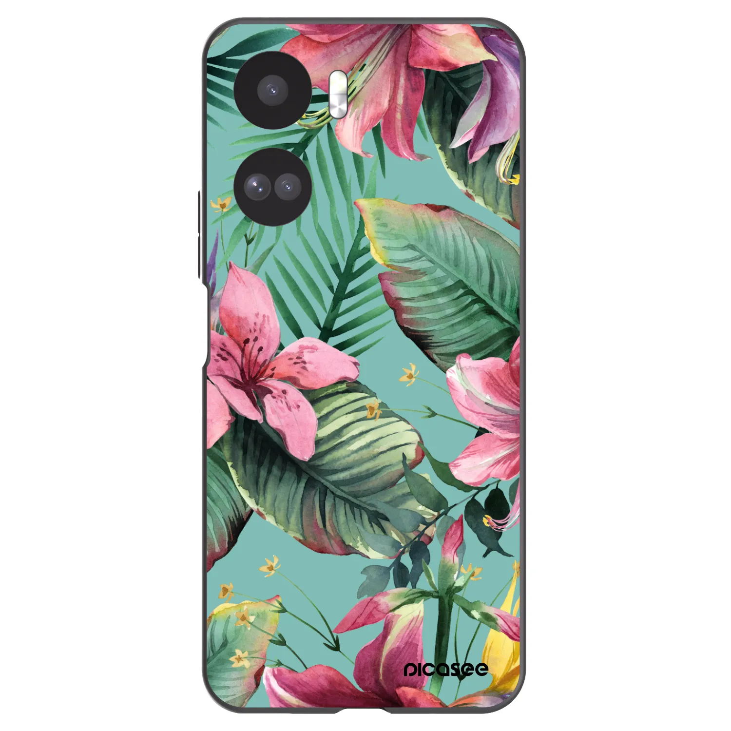 Picasee silikónový čierny obal pre Honor 90 Lite 5G - Hawaii