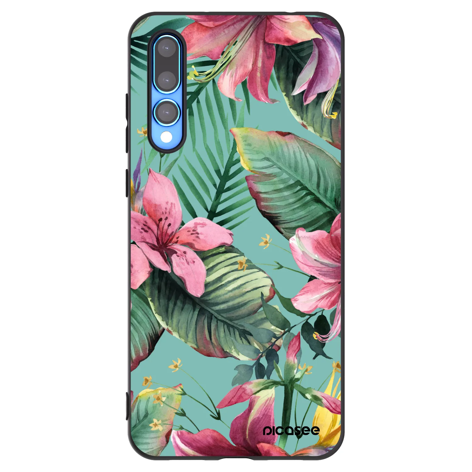 Picasee silikónový čierny obal pre Huawei P20 Pro - Hawaii