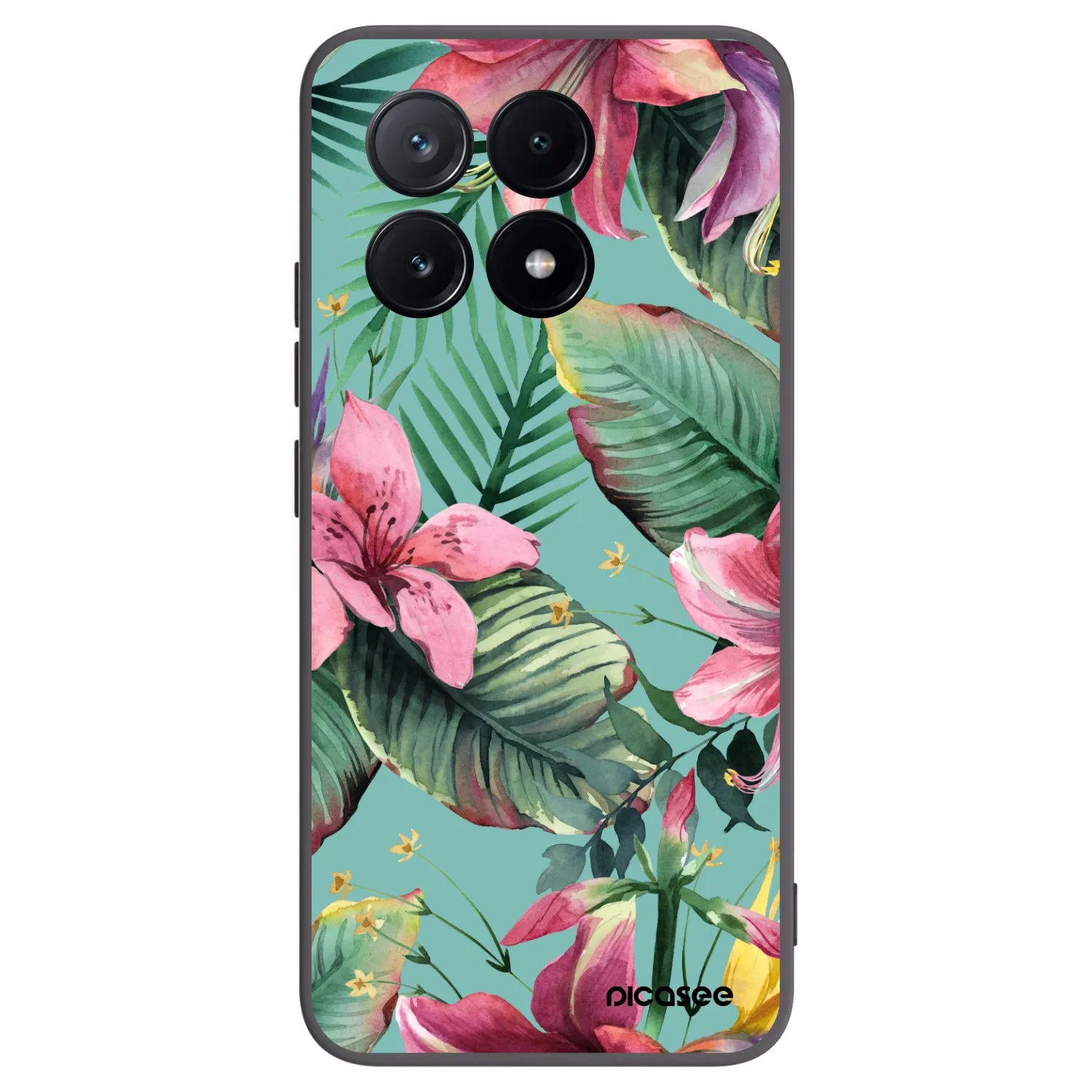 Picasee silikónový čierny obal pre Xiaomi Poco X6 Pro - Hawaii