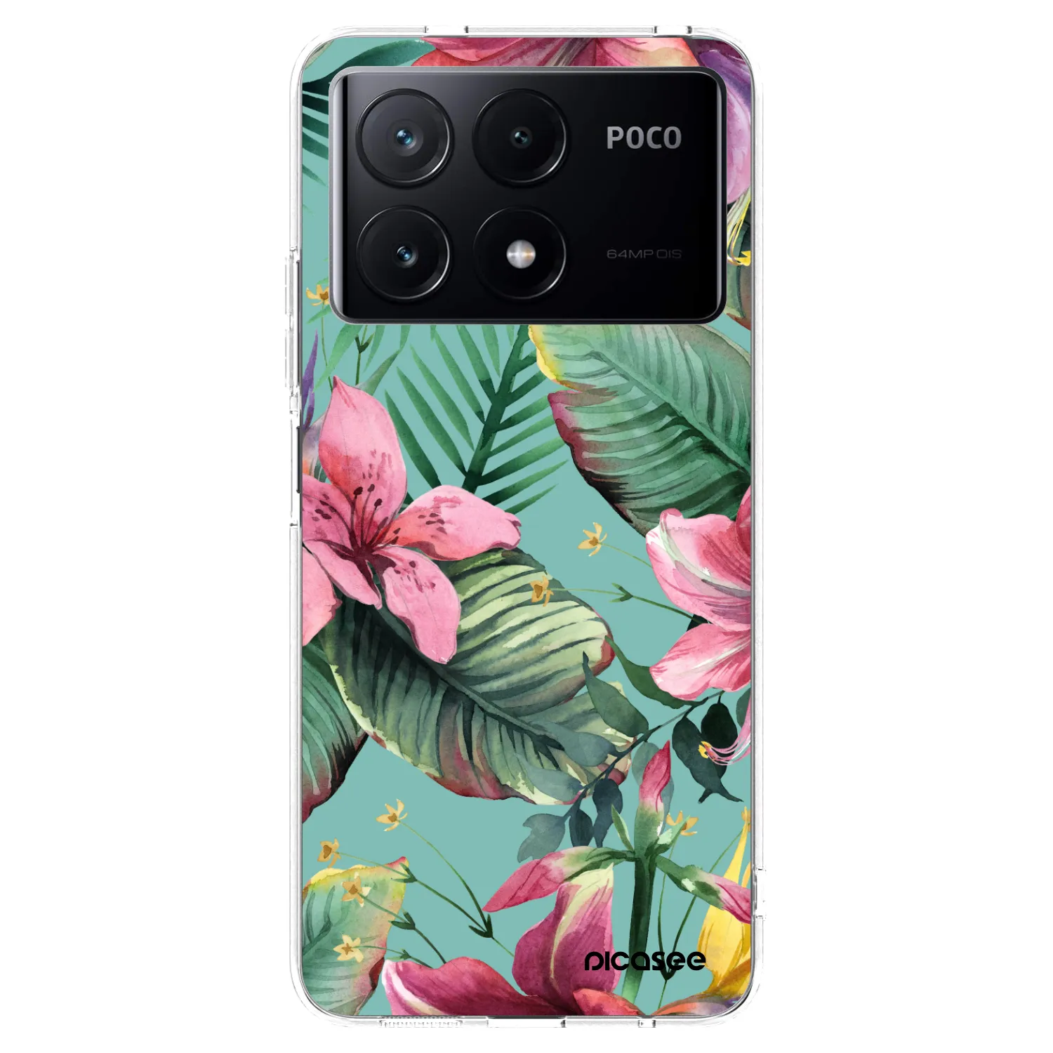 Picasee silikónový prehľadný obal pre Xiaomi Poco X6 Pro - Hawaii