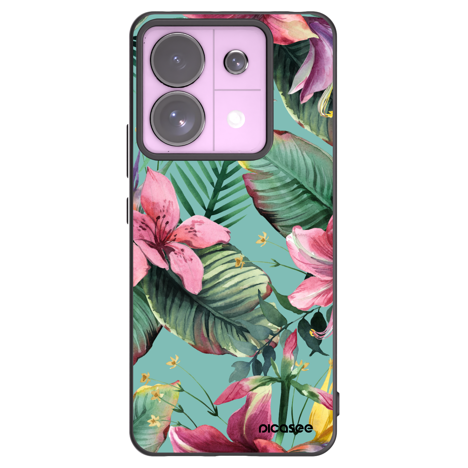 Picasee silikónový čierny obal pre Xiaomi Redmi Note 13 Pro 5G - Hawaii