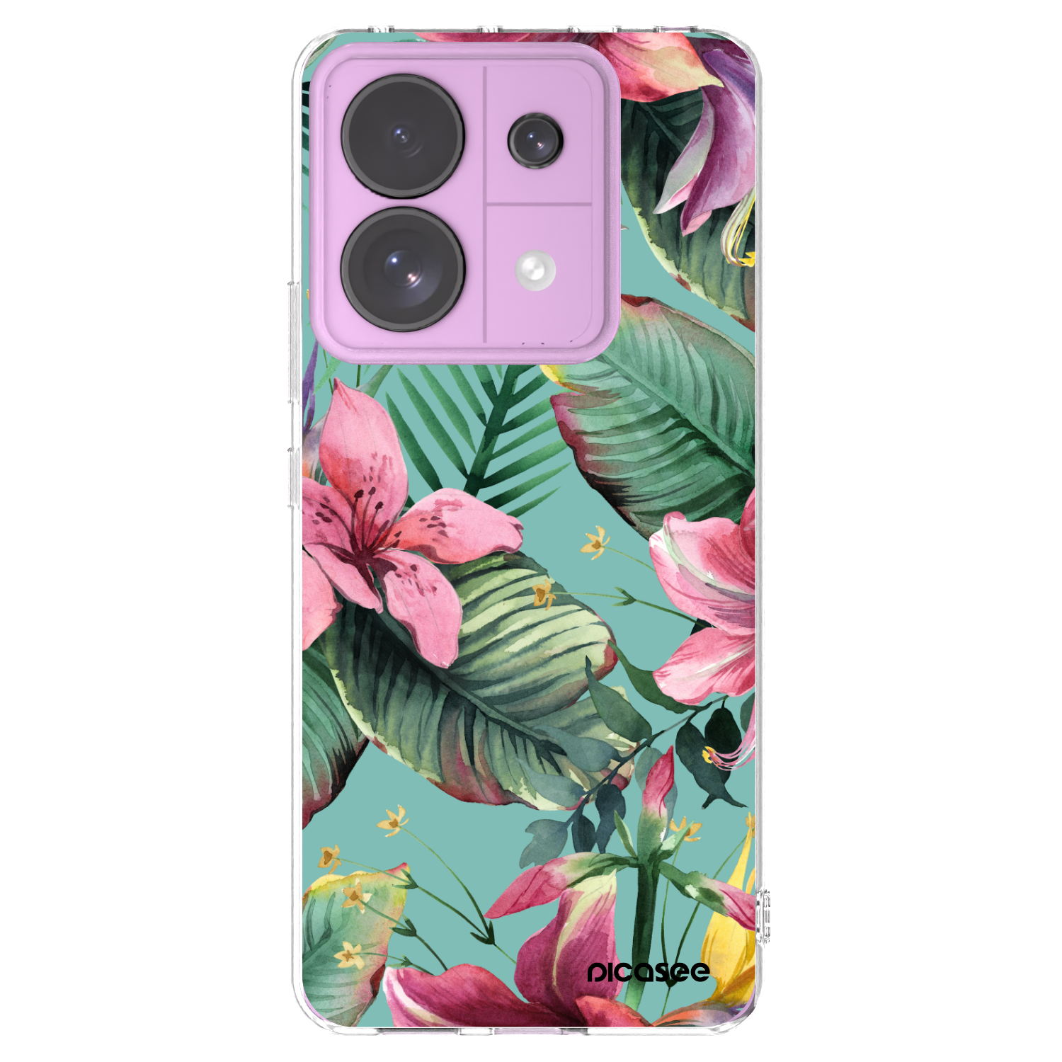 Picasee silikónový prehľadný obal pre Xiaomi Redmi Note 13 Pro 5G - Hawaii